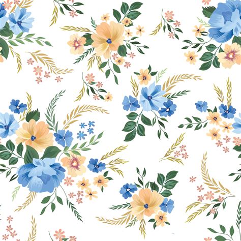 flower seamless pattern